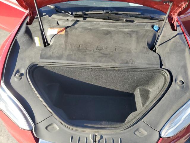 5YJSA1E12HF185906 - 2017 TESLA MODEL S Կարմիր լուսանկար 11