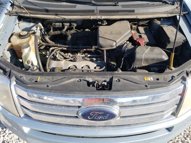 2FMDK36C78BA44842 - 2008 FORD EDGE SE BLUE photo 11