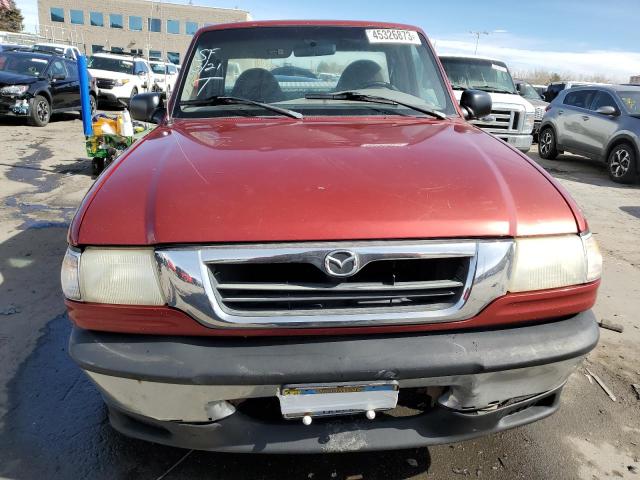 4F4YR12C1YTM12533 - 2000 MAZDA B2500 RED photo 5