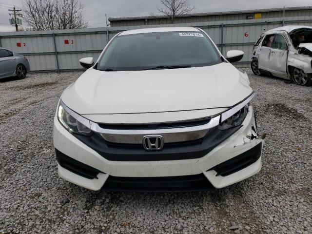 19XFC2F50GE077064 - 2016 HONDA CIVIC LX WHITE photo 5