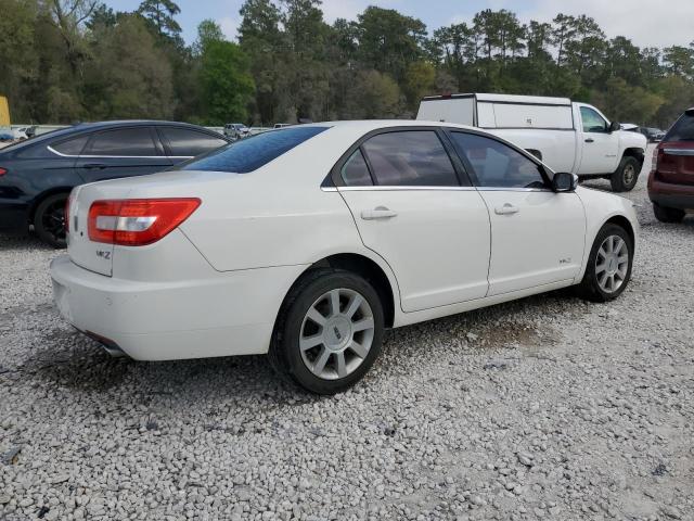 3LNHM26T59R633459 - 2009 LINCOLN MKZ WHITE photo 3