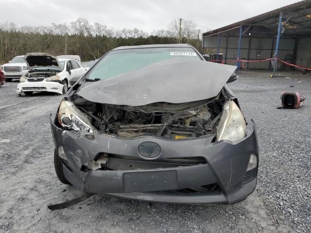 JTDKDTB34D1532776 - 2013 TOYOTA PRIUS C CHARCOAL photo 5