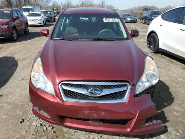 4S3BMBK68C3028027 - 2012 SUBARU LEGACY 2.5I LIMITED BURGUNDY photo 5