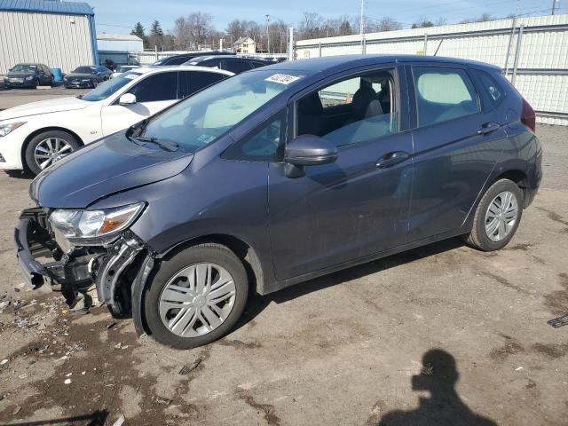 3HGGK5H4XKM728987 - 2019 HONDA FIT LX GRAY photo 1