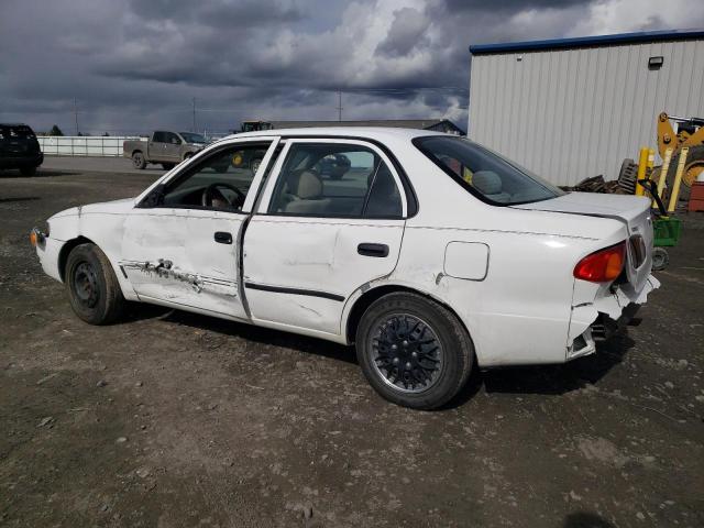 1NXBR12E8YZ369282 - 2000 TOYOTA COROLLA VE WHITE photo 2