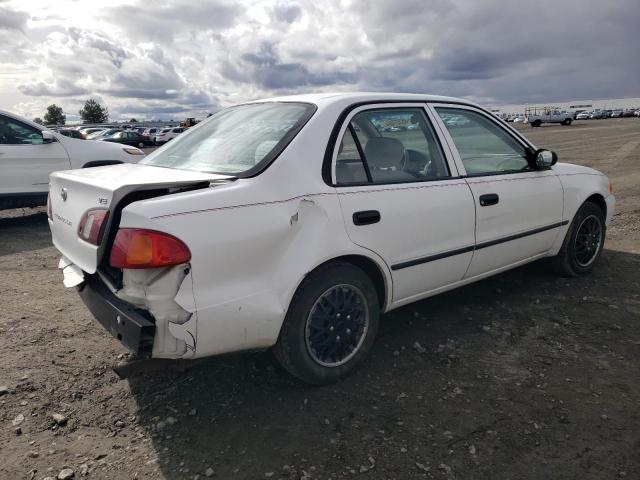 1NXBR12E8YZ369282 - 2000 TOYOTA COROLLA VE WHITE photo 3