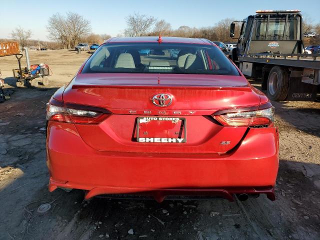 4T1G11AK4PU097672 - 2023 TOYOTA CAMRY SE NIGHT SHADE RED photo 6