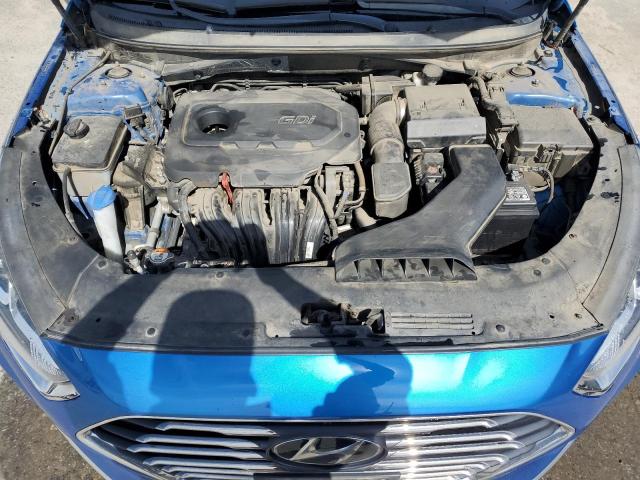 5NPE24AF0JH690332 - 2018 HYUNDAI SONATA SE BLUE photo 11