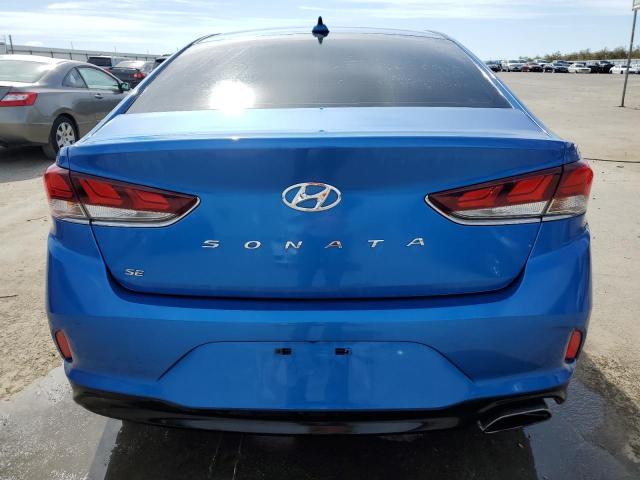 5NPE24AF0JH690332 - 2018 HYUNDAI SONATA SE BLUE photo 6