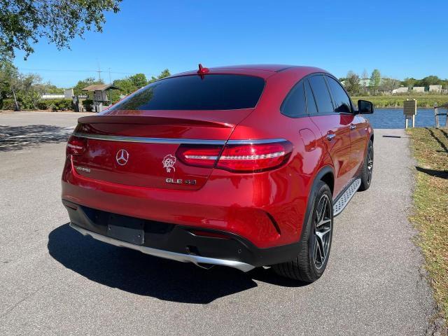 4JGED6EB7JA096028 - 2018 MERCEDES-BENZ GLE COUPE 43 AMG RED photo 4