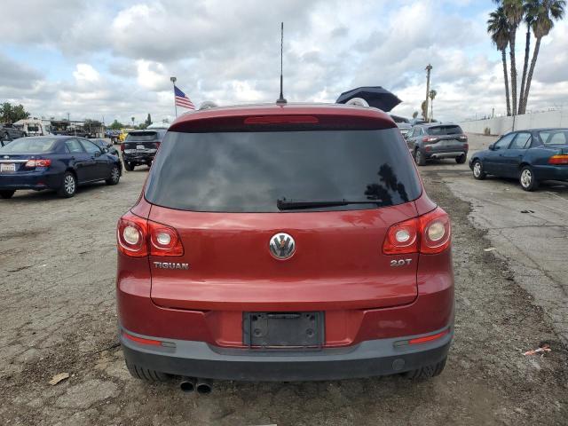 WVGAV7AX1AW004210 - 2010 VOLKSWAGEN TIGUAN S RED photo 6