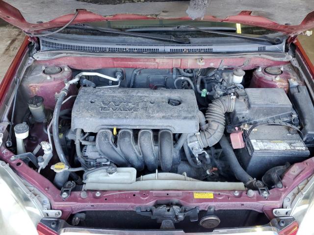 1NXBR32E15Z386786 - 2005 TOYOTA COROLLA CE RED photo 11