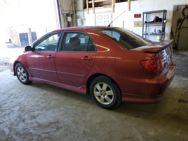 1NXBR32E15Z386786 - 2005 TOYOTA COROLLA CE RED photo 2