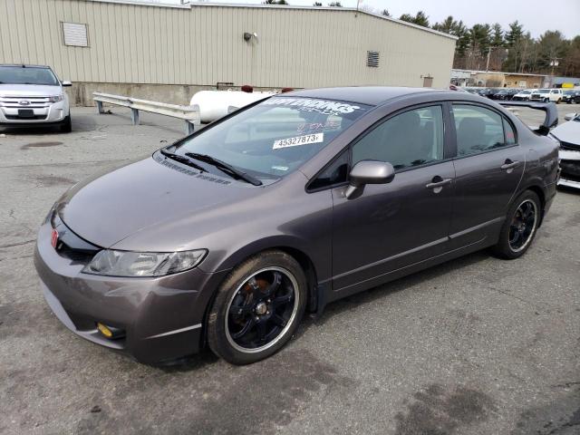 2HGFA1F67AH526441 - 2010 HONDA CIVIC LX-S Մոխրագույն լուսանկար 1