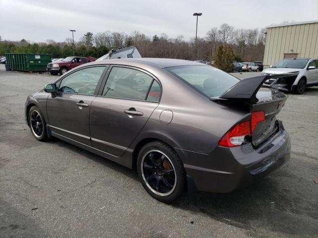2HGFA1F67AH526441 - 2010 HONDA CIVIC LX-S Մոխրագույն լուսանկար 2