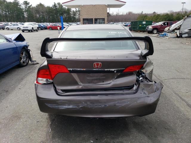 2HGFA1F67AH526441 - 2010 HONDA CIVIC LX-S Մոխրագույն լուսանկար 6