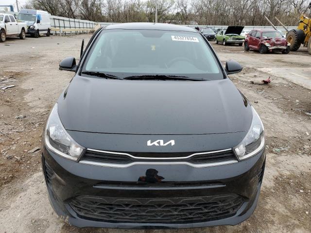 3KPA24AD8PE540365 - 2023 KIA RIO LX BLACK photo 5