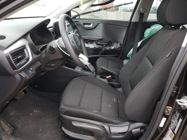 3KPA24AD8PE540365 - 2023 KIA RIO LX BLACK photo 7