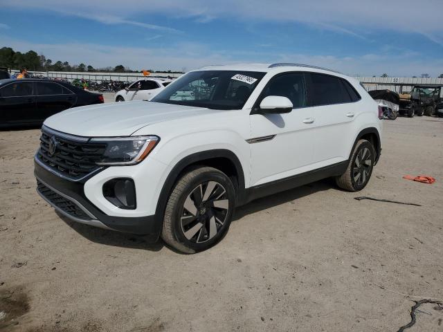 1V2WE2CA3RC226832 - 2024 VOLKSWAGEN ATLAS CROS SE Սպիտակ լուսանկար 1