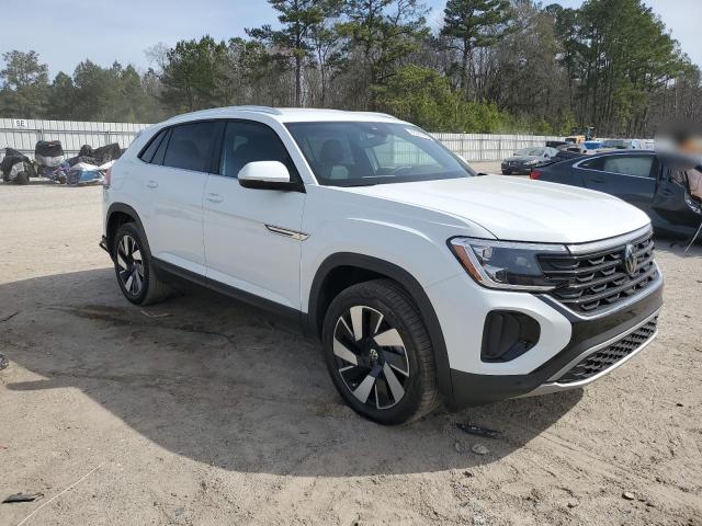 1V2WE2CA3RC226832 - 2024 VOLKSWAGEN ATLAS CROS SE Սպիտակ լուսանկար 4
