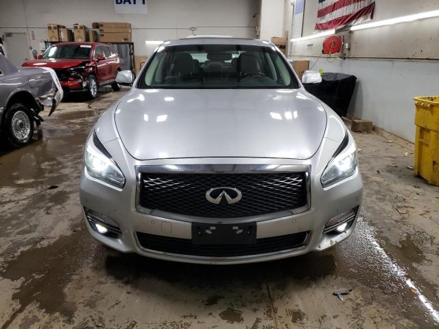 JN1BY1AR7KM585890 - 2019 INFINITI Q70 3.7 LUXE SILVER photo 5