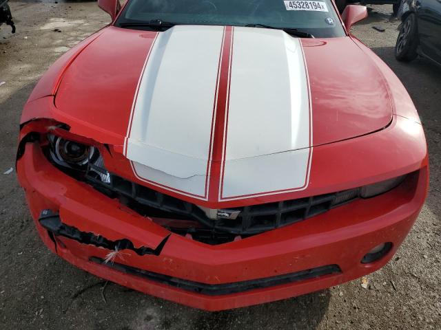 2G1FB1EVXA9000442 - 2010 CHEVROLET CAMARO LT RED photo 11