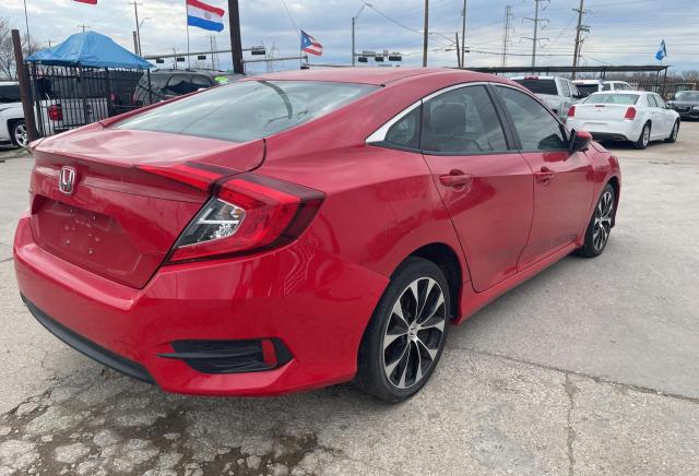 2HGFC2F54GH563544 - 2016 HONDA CIVIC LX RED photo 4