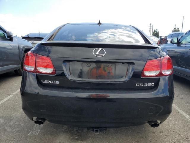 JTHBE96S680029441 - 2008 LEXUS GS 350 BLACK photo 6