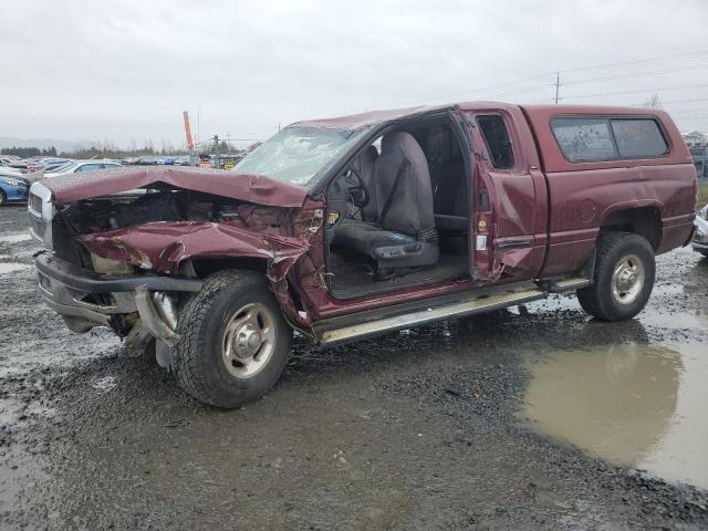 3B7KC23661G793894 - 2001 DODGE RAM 2500 BURGUNDY photo 1