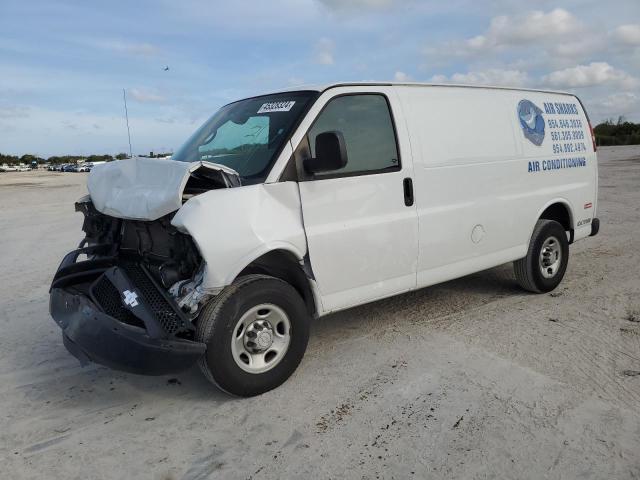 1GCWGFCF7F1279023 - 2015 CHEVROLET EXPRESS G2 WHITE photo 1