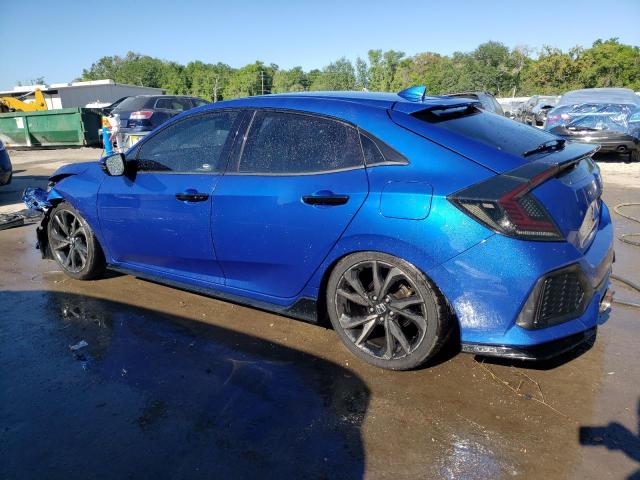 SHHFK7H93HU226271 - 2017 HONDA CIVIC SPORT TOURING Կապույտ լուսանկար 2