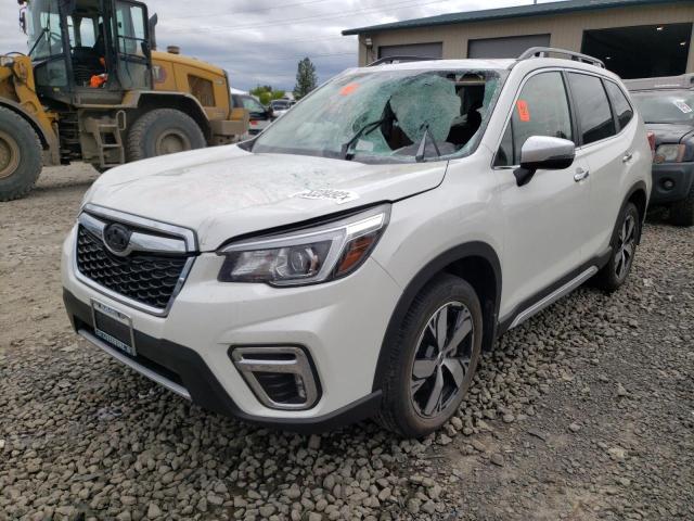 JF2SKAWC2KH591061 - 2019 SUBARU FORESTER TOURING WHITE photo 2