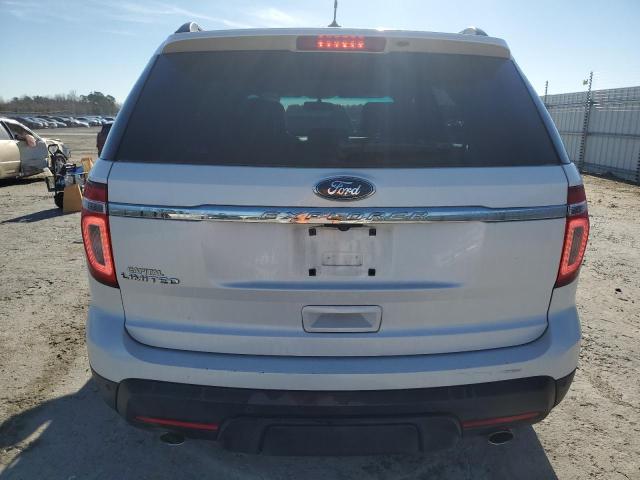 1FMHK7F8XCGA50754 - 2012 FORD EXPLORER LIMITED WHITE photo 6