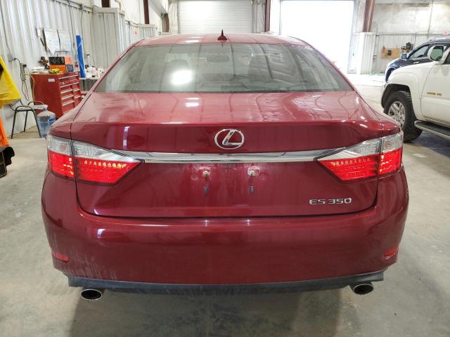 JTHBK1GG4D2078155 - 2013 LEXUS ES 350 BURGUNDY photo 6