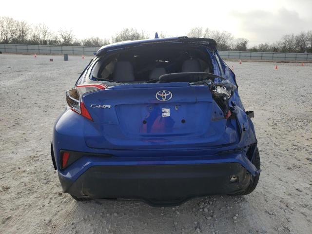 NMTKHMBX8KR099314 - 2019 TOYOTA C-HR XLE BLUE photo 6