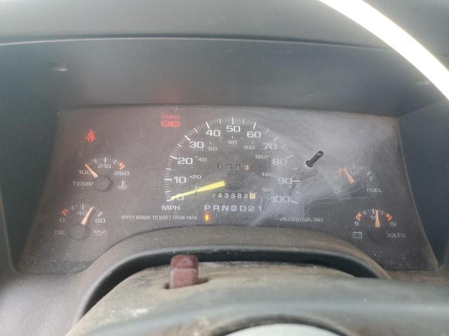 1GTCS14X8VK507860 - 1997 GMC SONOMA GRAY photo 9