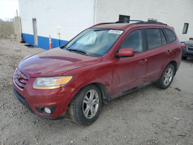 5NMSHDAG4AH360653 - 2010 HYUNDAI SANTA FE SE RED photo 1