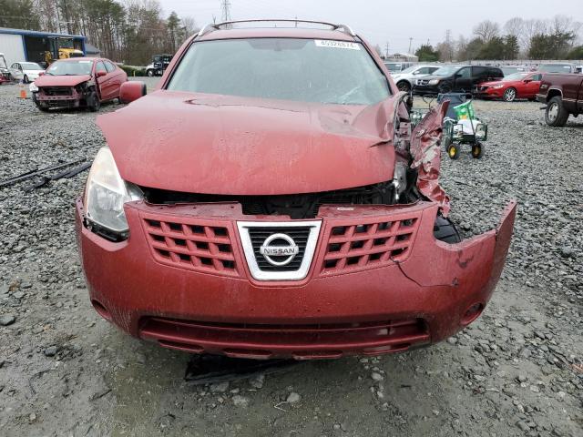 JN8AS58V88W116300 - 2008 NISSAN ROGUE S RED photo 5