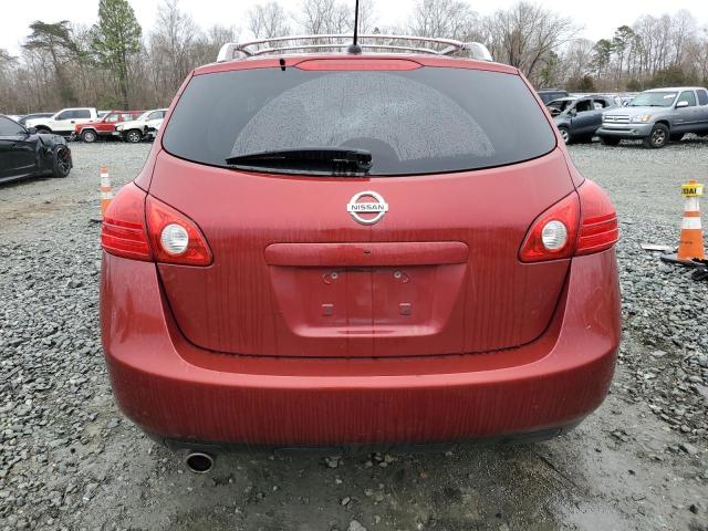 JN8AS58V88W116300 - 2008 NISSAN ROGUE S RED photo 6