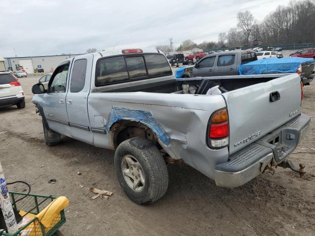 5TBBT4414YS049360 - 2000 TOYOTA TUNDRA ACCESS CAB ვერცხლისფერი ფოტო 2