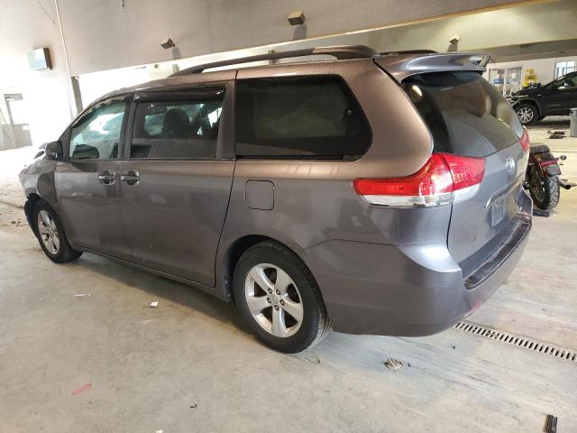 5TDKK3DC8ES406217 - 2014 TOYOTA SIENNA LE GRAY photo 2