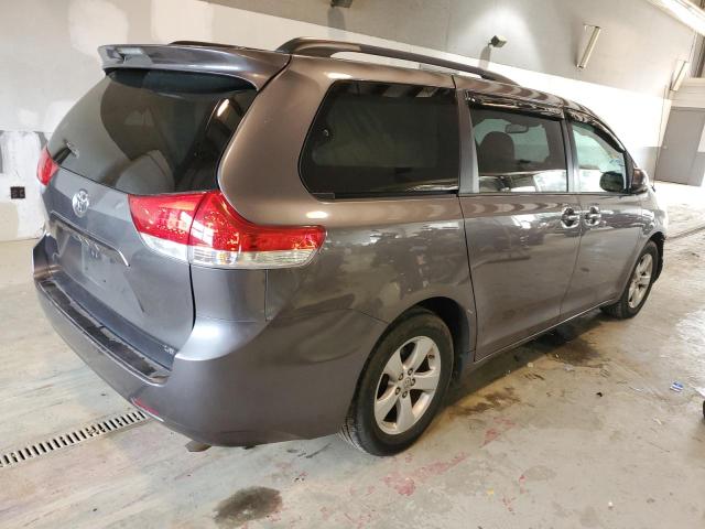 5TDKK3DC8ES406217 - 2014 TOYOTA SIENNA LE GRAY photo 3