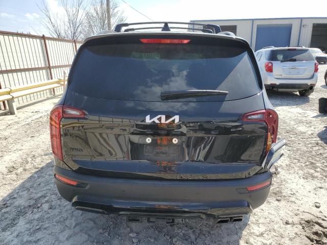 5XYP3DHC0NG276305 - 2022 KIA TELLURIDE EX BLACK photo 6