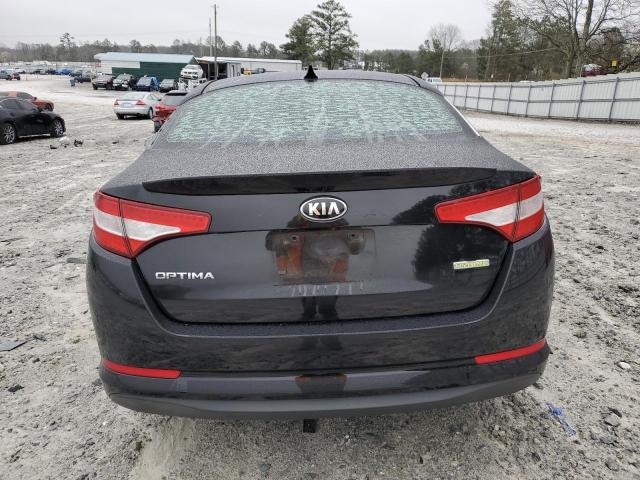 KNAGM4AD6D5047079 - 2013 KIA OPTIMA HYBRID BLACK photo 6