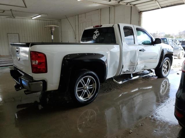 1GCEK19J28Z254768 - 2008 CHEVROLET SILVERADO K1500 WHITE photo 3