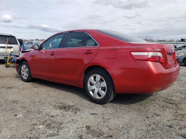 4T1BE46K77U013000 - 2007 TOYOTA CAMRY CE RED photo 2