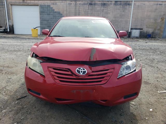 4T1BE46K77U013000 - 2007 TOYOTA CAMRY CE RED photo 5