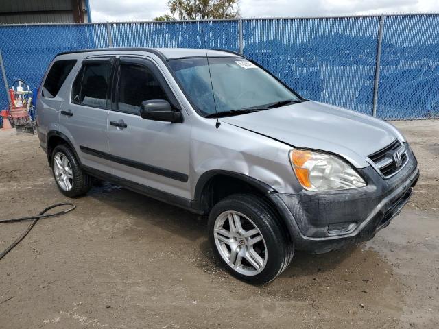 JHLRD68403C017103 - 2003 HONDA CR-V LX SILVER photo 4