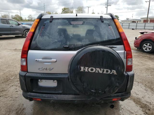 JHLRD68403C017103 - 2003 HONDA CR-V LX SILVER photo 6