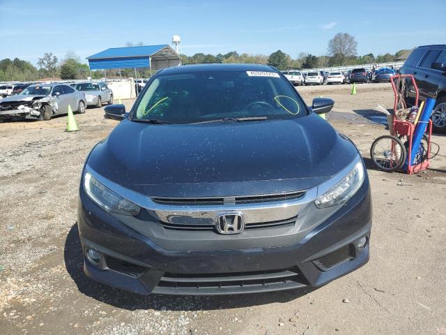 19XFC1F96GE038671 - 2016 HONDA CIVIC TOURING GRAY photo 5